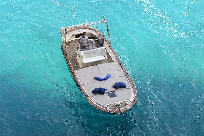 Capri excursion in a private boat - Limoncello, soft drinks, and the mood shift on board