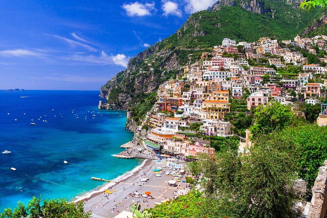 Capri Island Boat Tour from Amalfi with Snorkeling | Small Group - Fiordo di Furore: Italy’s natural fjord and the summer bridge-jump show