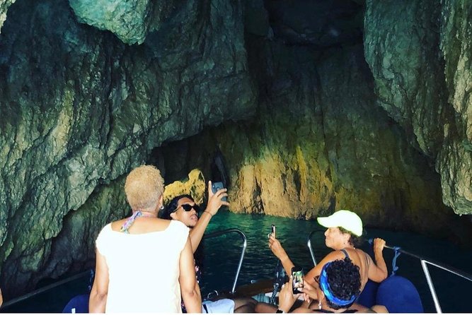 Capri Island Private Tour - The cave cruise around Capri: Faraglioni and Green Cave photo stops