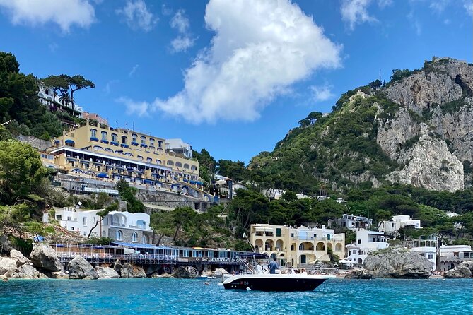 Capri & Nerano Bay Private Boat Tour from Sorrento,Positano,Capri - Capri Island Time: Marina Piccola, Faraglioni, and Villa Malaparte