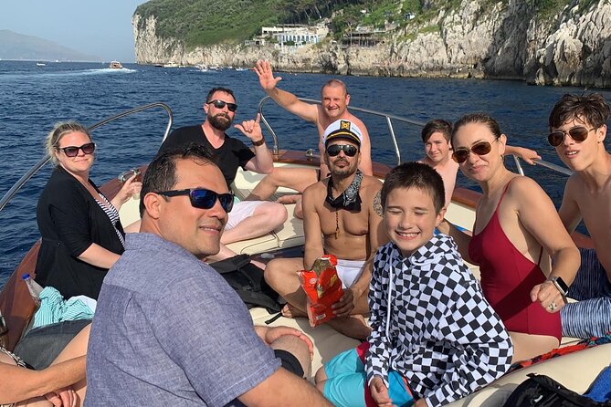 Capri-Positano Private Boat Tour from Sorrento,Positano or Capri - Faraglioni rocks and Marina Piccola: the Capri postcard stops that reward slow looking