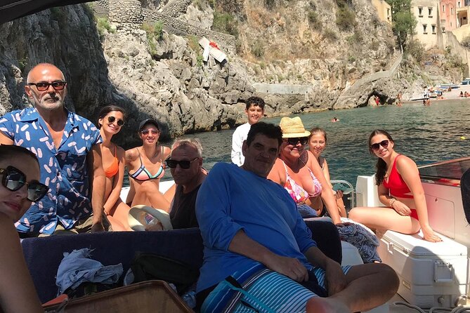 Capri-Positano Private Boat Tour from Sorrento,Positano or Capri - Marina del Cantone: where the coast pauses and a local food story shows up