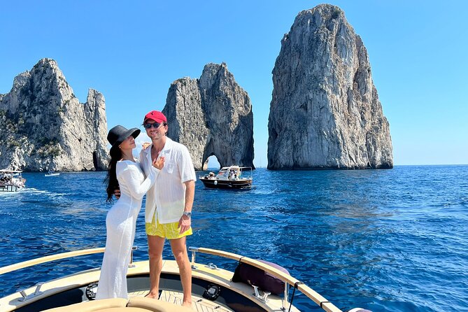Capri Premium Boat Tour and City Visit Free Bar and Aperitif - Price and value: what $288.49 buys you