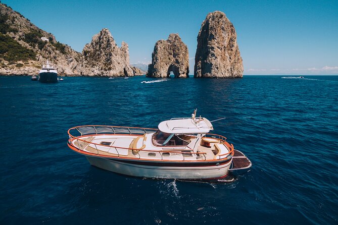 Capri Private Boat Day Tour from Sorrento, Positano or Naples - Lunch and Time on Capri: Marina Grande on Your Terms