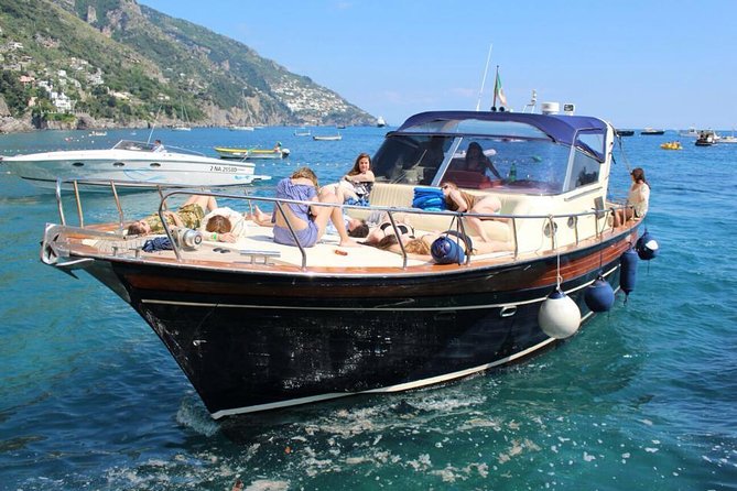 Capri Private Boat Excursion from Positano - Sailing from Positano through Punta Campanella Marine Park