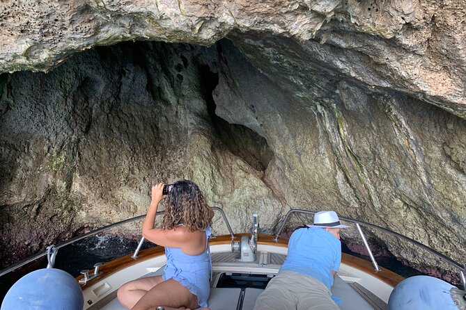Capri Private Boat Experience - Caves, Coves, Punta Carena Lighthouse, and Natural Arch