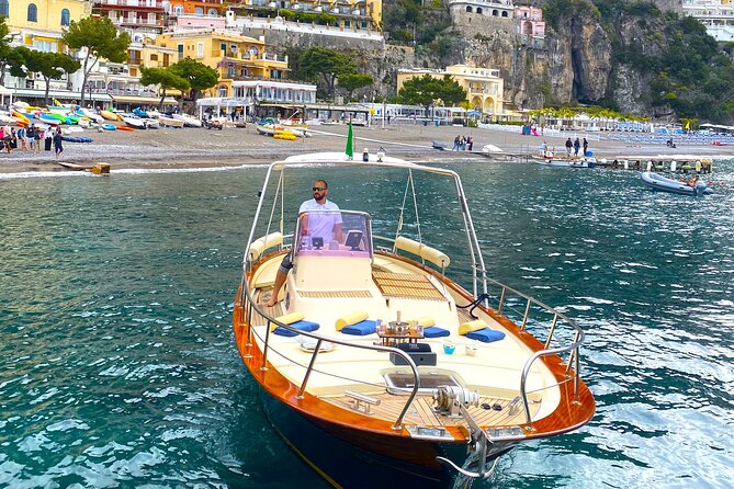Capri Private Boat Tour from Positano or Praiano - Marina Piccola and Capri sea stacks: finishing with clear water and famous shapes