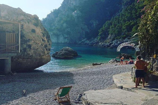 Capri private boat tour from Sorrento - Your Capri route stop: what Marina Piccola time sets up