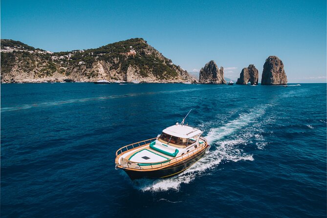 Capri Private Boat Tour from Sorrento, Positano or Naples - Gozzo F.lli Aprea 36 - Green Grotto Swim Time: The Stop That Feels Most Worth It