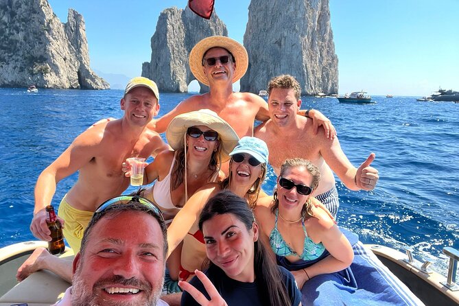 Capri Secret Corners by Private Boat with Local Skipper - Green, White, and Red Grottoes: what the colors are really like