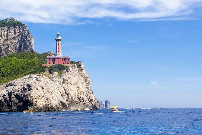 complete tour of the island of Capri by private boat - Stop 2: White Grotta for stalactites, stalagmites, and quick imagination