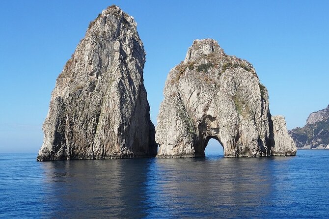 complete tour of the island of Capri by private boat - Stop 1: I Faraglioni and the Arc of Love photos on your own time