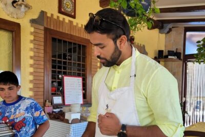 Cooking lesson: tagliatelle, mozzarella and tiramisu - Fresh pasta work: tagliatelle focus and more than one shape
