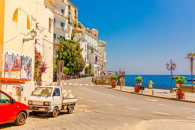 Day tour to Positano Amalfi and Ravello from Sorrento - up to 8 - The Mercedes Van and Driver: Comfort, Control, and Safety on Winding Roads