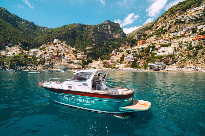 Day Trip to Amalfi Coast and Ieranto Bay in a Hybrid Eco Boat - Why this hybrid eco boat makes the Amalfi day feel easier