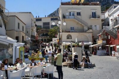 Discover Capri from Sorrento | Semi-Private Day Tour - The Sorrento ferry: short ride, big first impressions