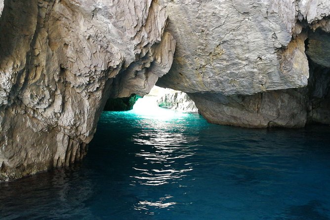 Discovery Capri Island by Boat from Capri - Marina Piccola and Celebrity Bay Views
