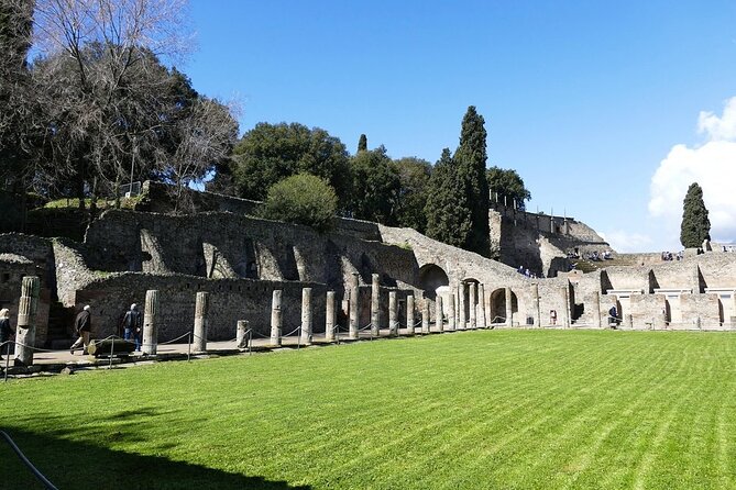 Explore Pompeii: 2-Hour Guided Walking Tour with Included Ticket - Headsets, English, and hearing the guide in crowds