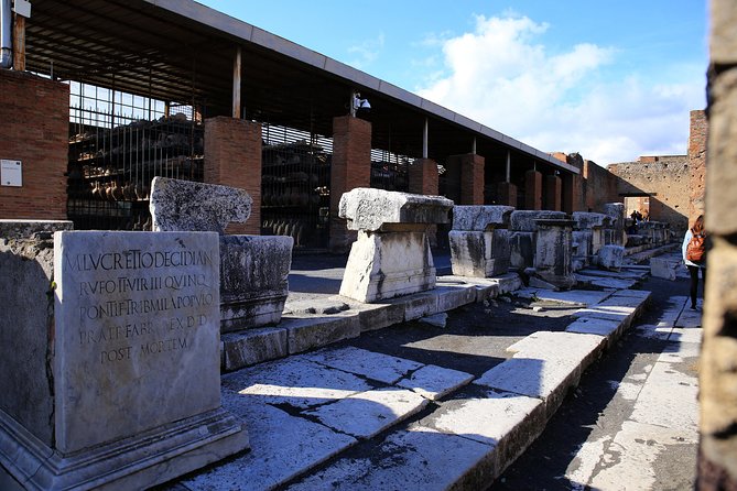 Fast Access Exclusive Private Ancient Pompeii Herculaneum & Oplontis Guided Tour - Stop 2: Pompeii Archaeological Park, then quick hits that matter