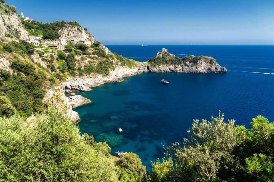 From Amalfi: 7H Amalfi Coast - Group Tour by boat - Fiordo di Furore and Grotta dello Smeraldo: UNESCO cliffs plus optional grotto time