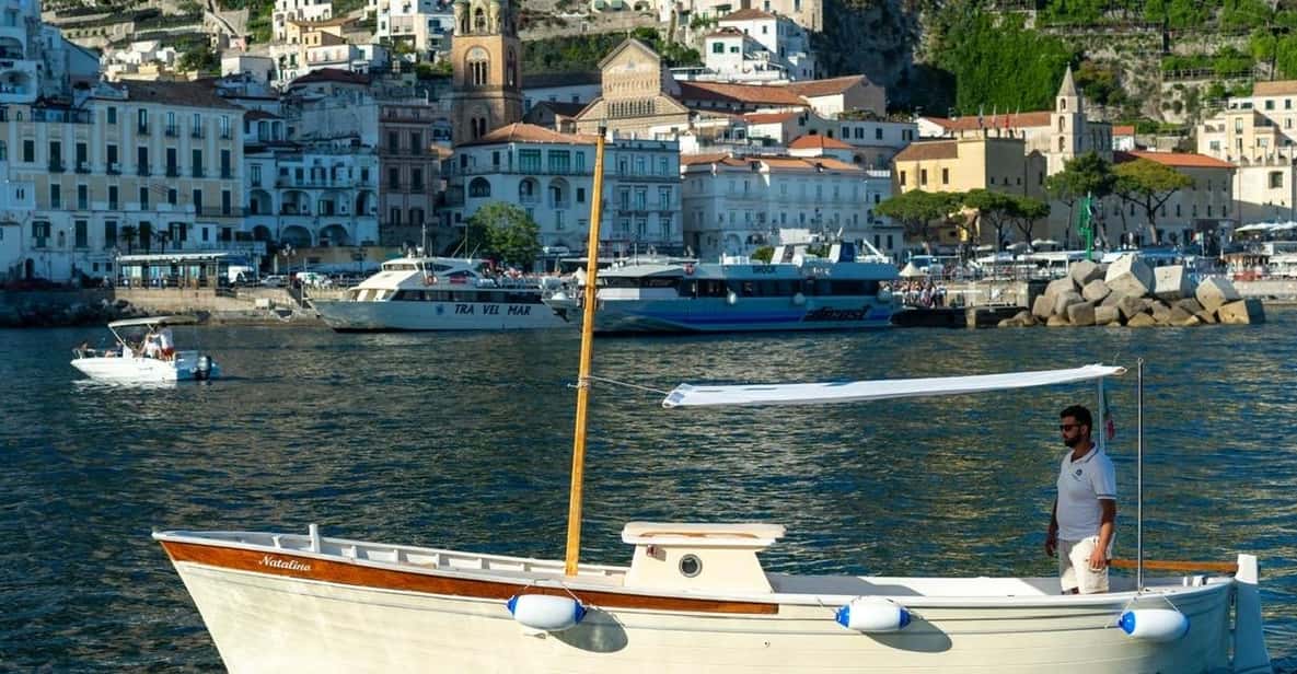 From Amalfi: Amalfi - Positano - Coast boat tour - Leaving Amalfi at 10am: what your day is really like