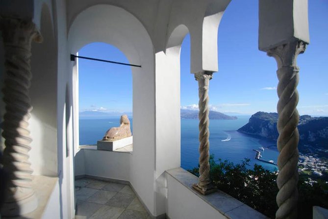 From Amalfi Coast: Capri & Anacapri guided tour by sea & by land - Capri from the water: the boat tour that frames Faraglioni