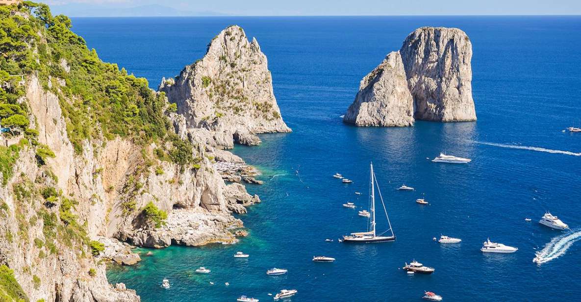 From Amalfi: Day Trip to Capri Private Boat Tour with Drinks - Key highlights at a glance