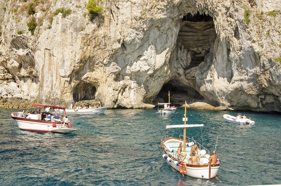 From Amalfi: Day Trip to Capri Private Boat Tour with Drinks - Li Galli Private Islands: Nureyev’s Waterworld and an Underwater Preserve