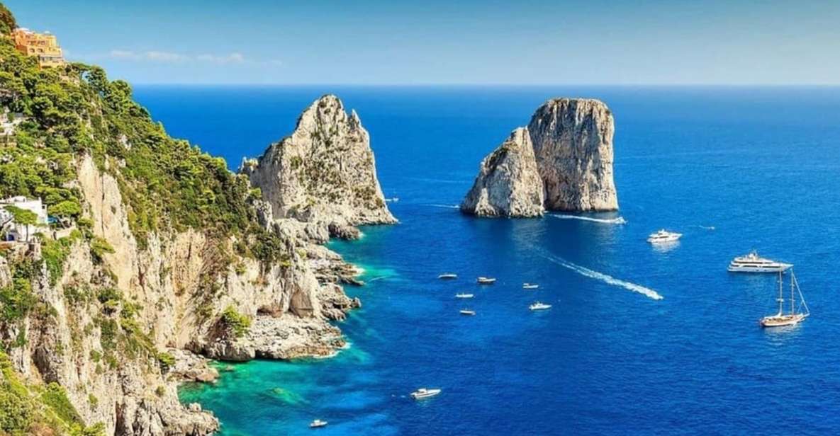From Amalfi: Li Galli and Capri Islands Boat Tour - What’s included vs what you must bring