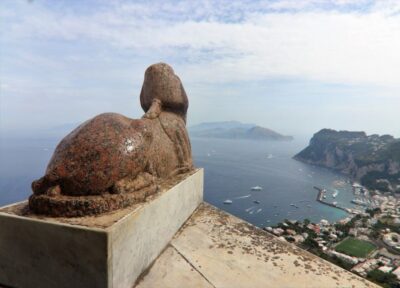 From Capri: Blue Grotto, Capri and Anacapri Guided Tour - Start at Bar Il Gabbiano, then head toward Marina Grande