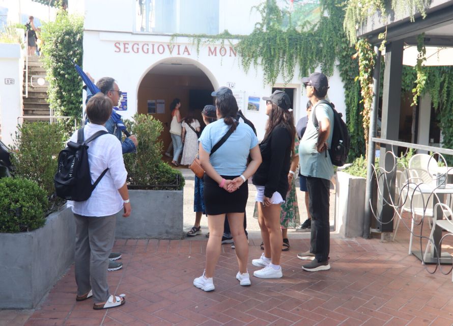 From Capri: Blue Grotto, Capri and Anacapri Guided Tour - Anacapri: quiet streets, shopping stops, and chairlift views