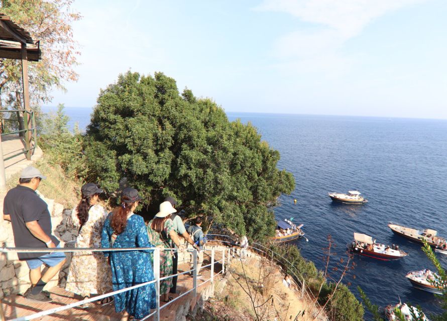 From Capri: Blue Grotto, Capri and Anacapri Guided Tour - Gardens of Augustus: a short stop with big bay views