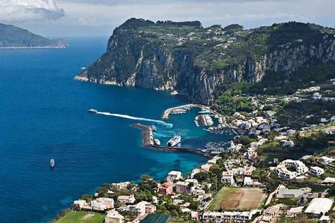 From Capri Semi-Guided tour of island at Pier 23 at 10,20 - Spiaggia Marina Grande: The Harbor Moment Before You Shift Gears