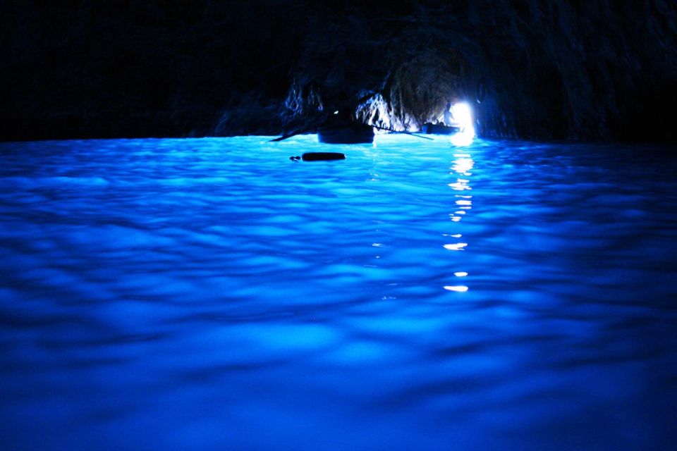 From Naples: Blue Grotto and Capri Trip - The Blue Grotto by Rowboat: Brief Time Inside, Big Payoff