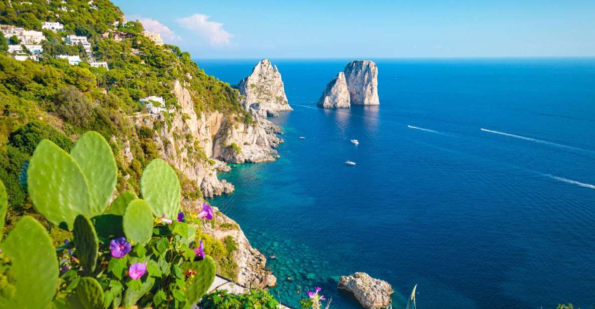 From Naples: Capri, Anacapri & Blue Grotto Private tour - Capri classics in one day: La Piazzetta, streets, Augustus Gardens, Faraglioni