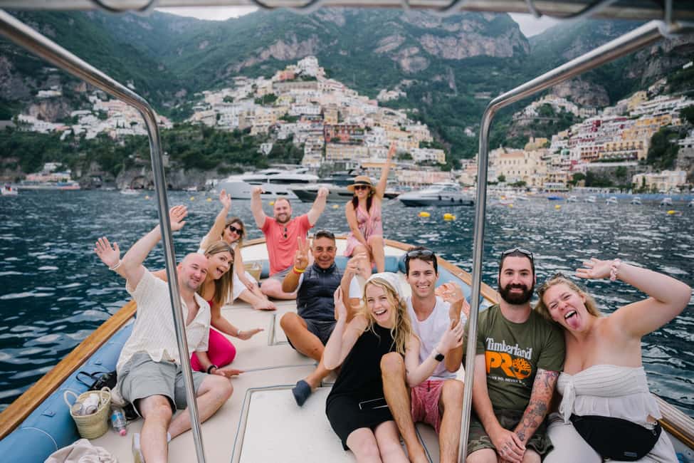 From Positano: Amalfi Coast Sunset Cruise - Group Tour - The Amalfi Coast sunset portion: how the last act lands