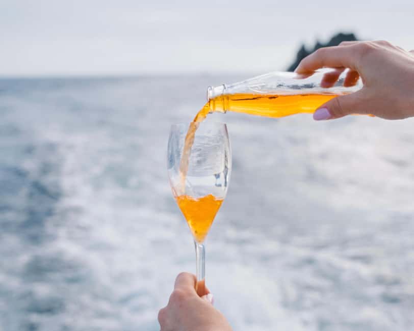 From Positano: Amalfi Coast Sunset Cruise - Group Tour - Prosecco and snacks: the part that turns sightseeing into a night out