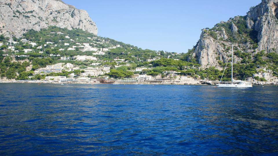 From Positano: Capri Island Group Cruise with Blue Grotto - Marina Piccola docking and how to use Capri’s free time wisely