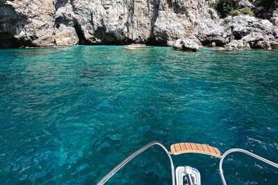 From Positano or Praiano: 2H Private Amalfi Coast speed tour - Praiano and Tras e Iesc caves: small-boat entry and the swim factor