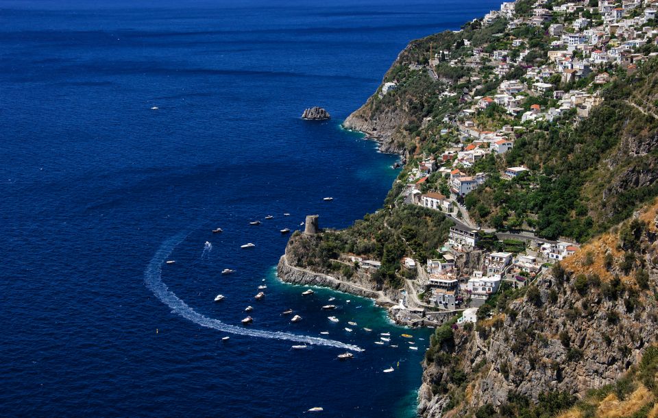 From Positano/Praiano: Amalfi Coast Speedboat Tour - The Route in Plain English: Positano to Praiano, Then the Big Viewpoints