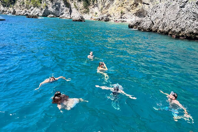 From Positano/Praiano: Private Amalfi Coast Half-Day Tour - Grotta dello Smeraldo (Emerald Grotto): spectacular water, plus an extra ticket step