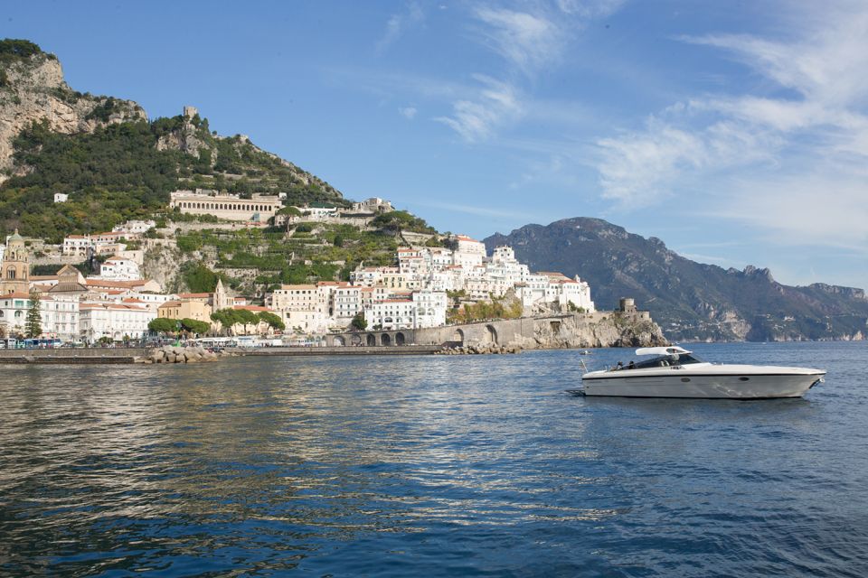 From Positano: Private Boat Tour to Capri or Amalfi - Swimming and grotto planning: how to make the water time easy