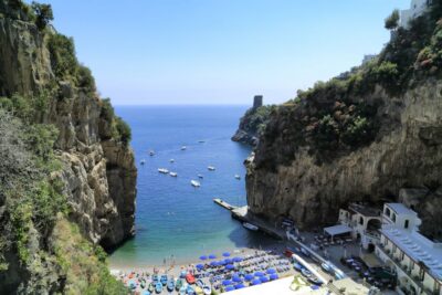 From Praiano: Amalfi Coast Guided Private Cruise with Drinks - Positano photo stop to Fiordo di Furore: when the coast turns dramatic