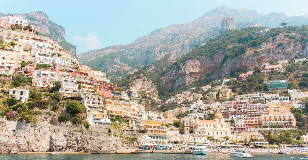 From Praiano or Positano: Full-Day Boat Tour to Amalfi Coast - The sea route: scenery you can’t get from the promenade