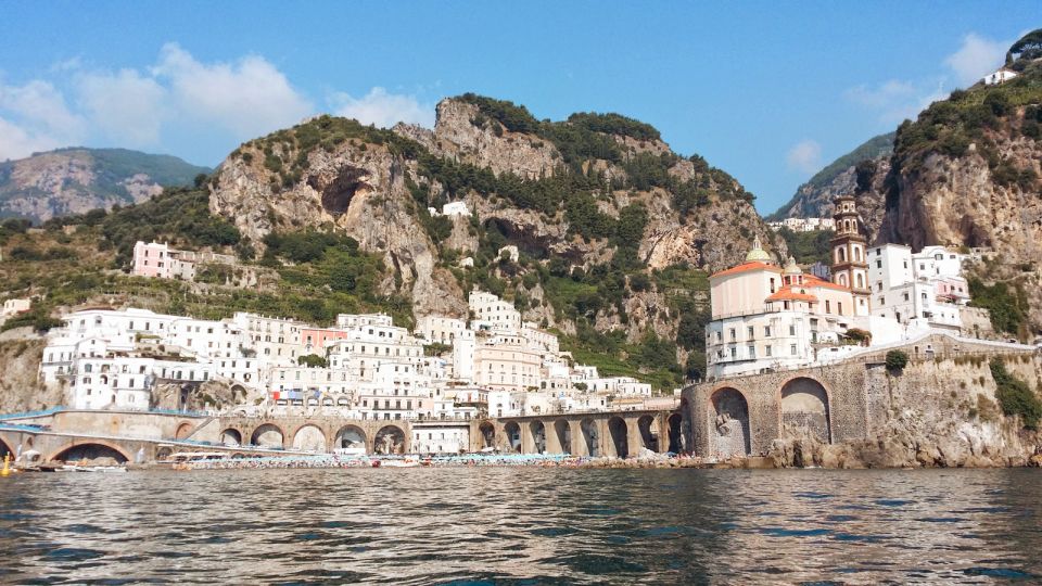 From Praiano or Positano: Full-Day Boat Tour to Amalfi Coast - Amalfi town time: how to use your 2.5–3 hours well