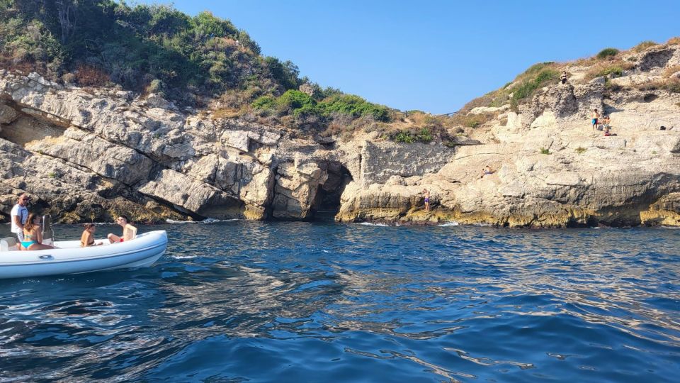 From Sorrento: Amalfi Coast Private Boat Tour with Skipper - Bagni of Queen Giovanna and Cassano Falls: Swim-Friendly Stops