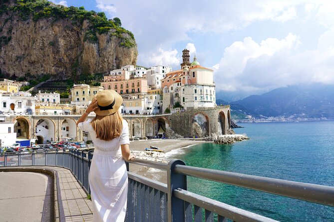From Sorrento: Amalfi Coast Private Tour in a Mercedes Van - Positano: One Hour to Explore the Cliffside Streets