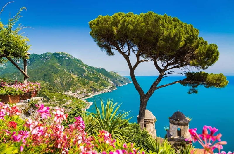 From Sorrento: Amalfi Coast tour(Positano, Amalfi & Ravello) - Positano: colorful streets, boutiques, and the stairs test