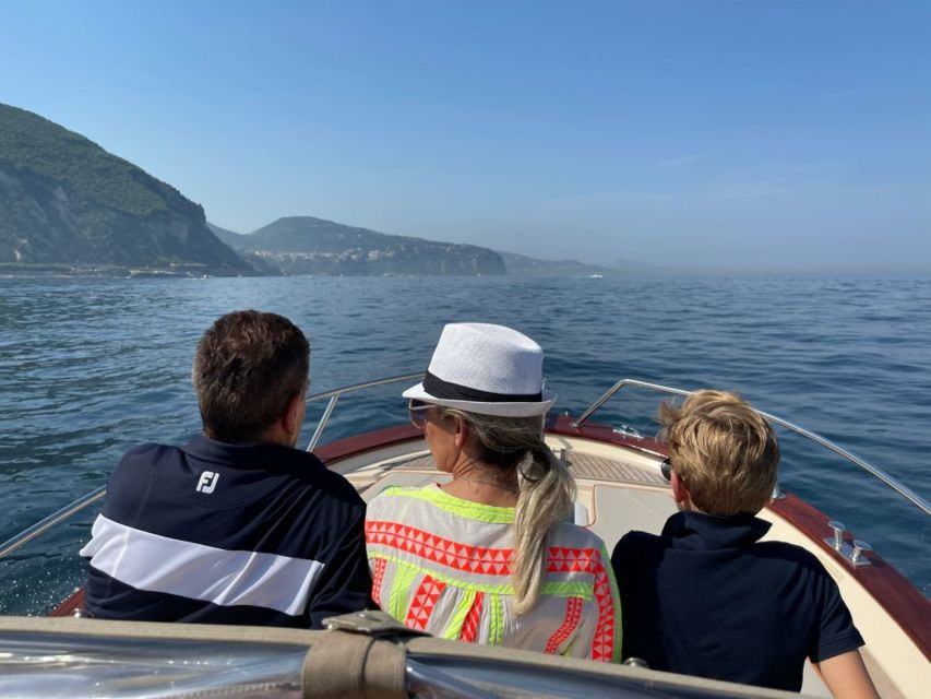 From Sorrento: Capri and Amalfi Coast Private Boat Tour - Capri by gozzo or day cruiser: the boat size really changes the experience