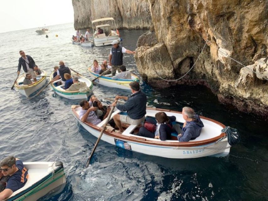 From Sorrento: Capri and Blue Grotto Day Tour - From Sorrento’s Marina Piccola to Capri’s Marina Grande